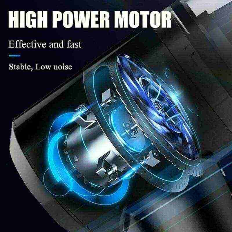 2-in-1 Portable Vacuum Cleaner & Dust Collector
