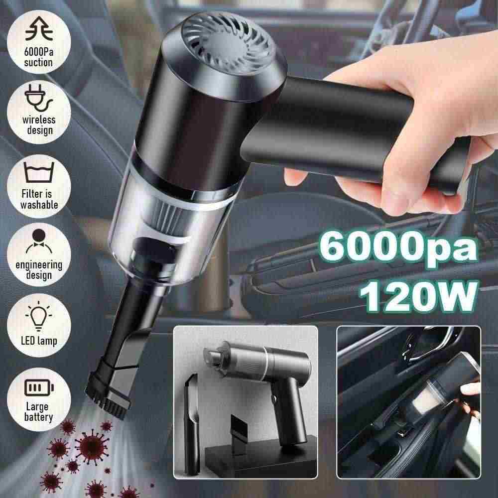 2-in-1 Portable Vacuum Cleaner & Dust Collector