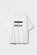 White Minimal Oversized Tee